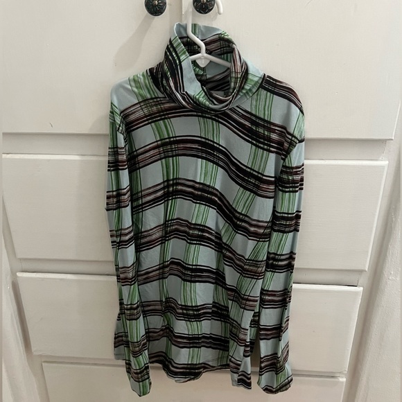 Proenza Schouler plaid turtleneck size small. - Picture 2 of 3